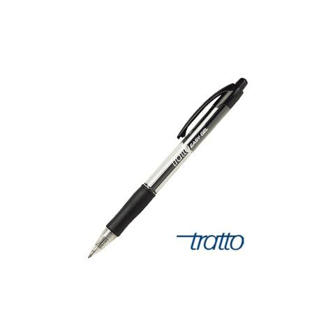 confezione da 10 pezzi - penna sfera scatto easy gel 0,5mm nero tratto - Foto 2