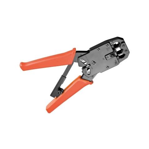 Pinza prof. X crimapare RJ11 / RJ12 / RJ45 con Molla - Foto 1