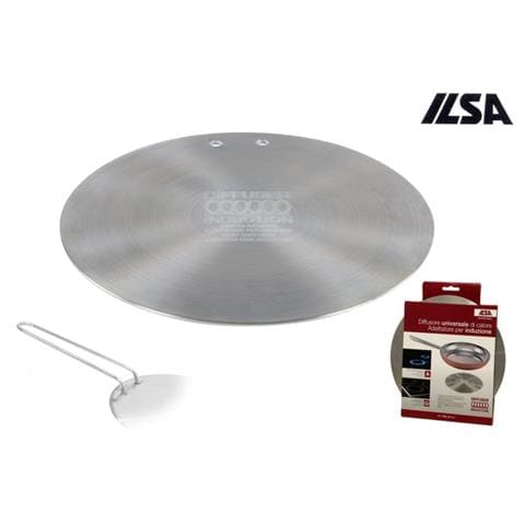 Piastra Induzione Rotonda Acciaio Inossidabile Diametro 21 cm - Foto 2