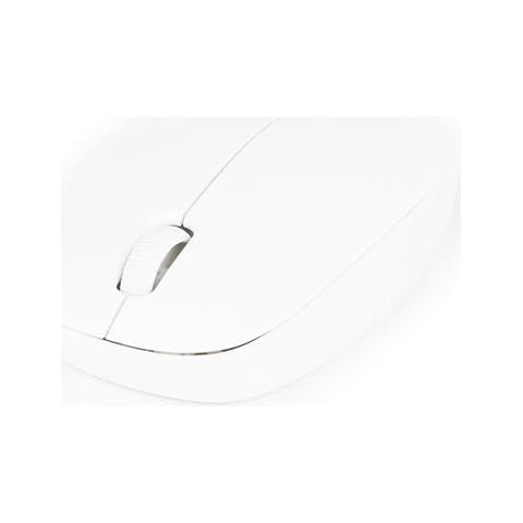 Mouse Ottico Wireless 1200dpi Con 2 Tasti + Rotella Scorrimento Colore Bianco - Foto 2