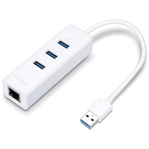 Hub a 3 porte USB 3.0 SuperSpeed integrato UE330 - Foto 1