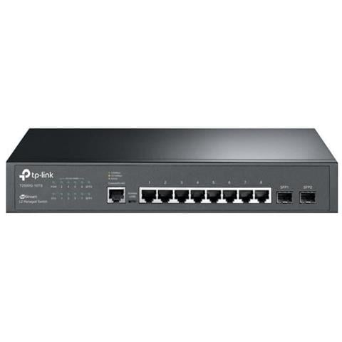 Switch JetStream T2500G-10TS con 8 Porte Gigabit Ethernet - Foto 2