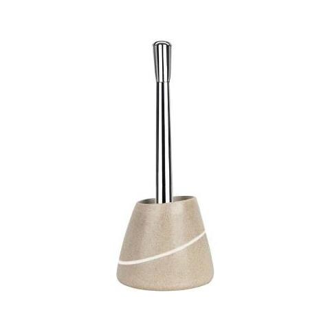 Portascopino Wc In Polyresin Sabbia Naturale Cm 17x38 - Etna-polyresin 10.14349 - Foto 1