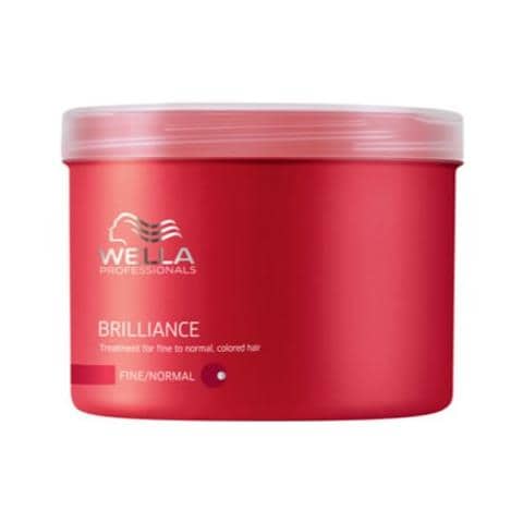 Brilliance Colour Treated Mask Fine Normal Hair 500ml - Foto 1