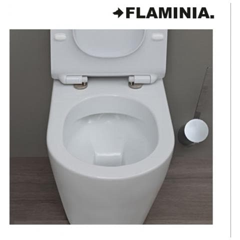 Flaminia Link Plus Lk117rg Vaso Filoparete Goclean Substitution Bianco - Foto 1