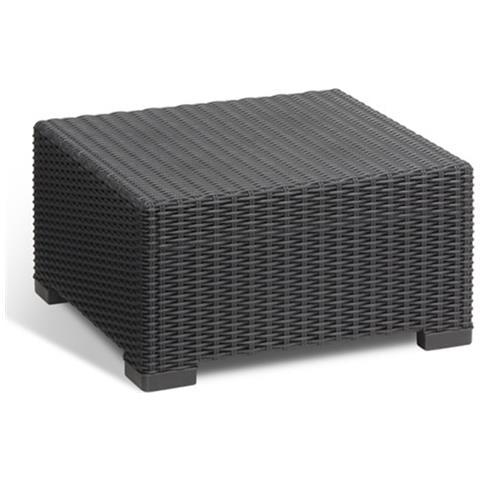 Allibert Ottomano da Esterno California Grafite 233446 - Foto 1