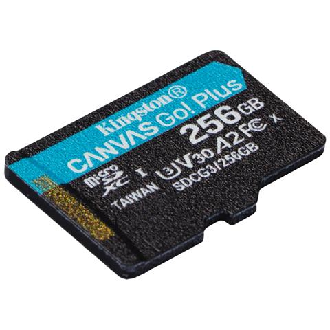 Scheda MicroSD XC Canvas Go! Plus 256 GB UHS-I di Classe 10 Velocità 170 MB / s in lettura - Foto 2