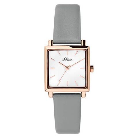 Orologio Analogico Quarzo Donna Con Cinturino In Pelle So-3711-lq - Foto 1