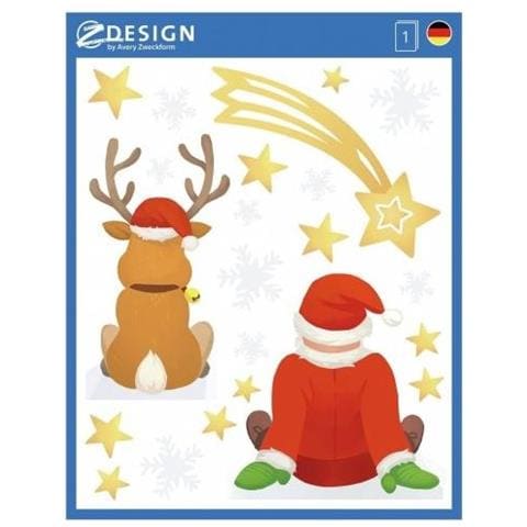 52299 Sticker Decorativi Lamina Multicolore Rimovibile 9 Pz - Foto 1