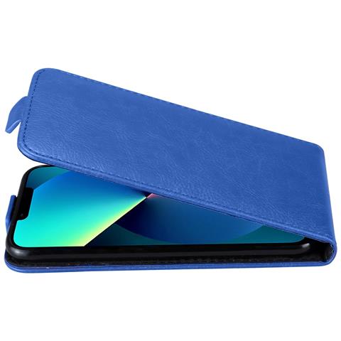 Cadorabo Custodia Compatibile Con Apple Iphone 13 Mini In Blu Di Perisa - Coperchio Protettivo In Design Flip Realizzato In Finta Pelle Liscia - Foto 8