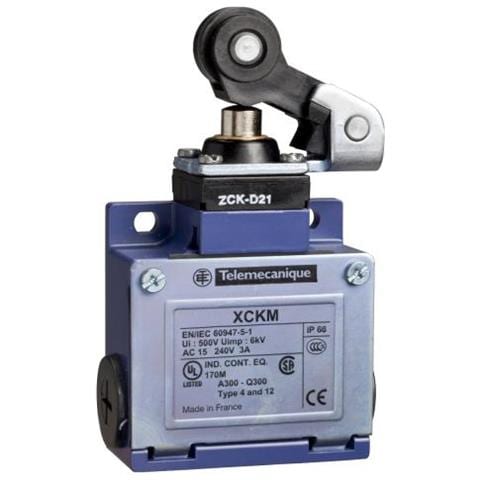 Apc Xckm121h29 Interruttore Elettrico Finecorsa 2p Blu - Foto 1