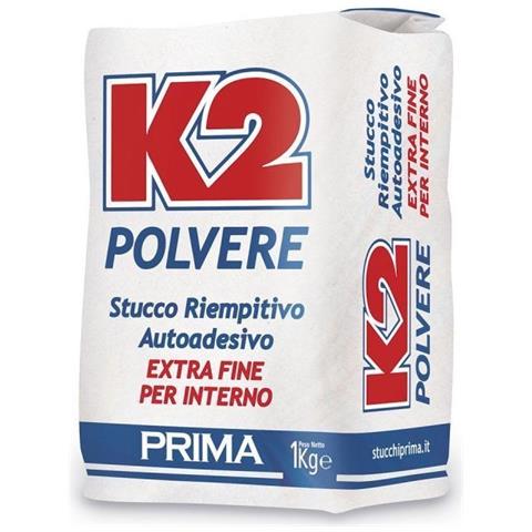 K2 1kg Stucco In Polvere Bianco Per Interno - Foto 1