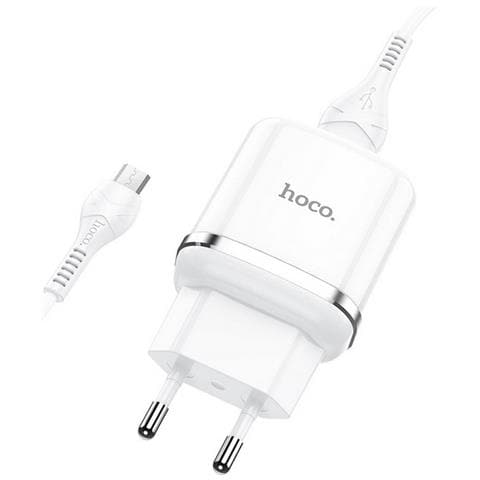 Caricabatterie Da Casa Originale N3 Usb Qc 18w Cavo Microusb White - Foto 1
