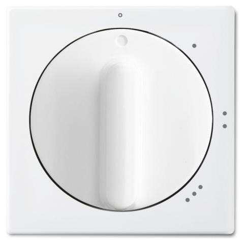 Busch-jaeger 2542 Dr / 01-914 Bianco Placca Per Interruttori E Coperchio Per Presa - Foto 1