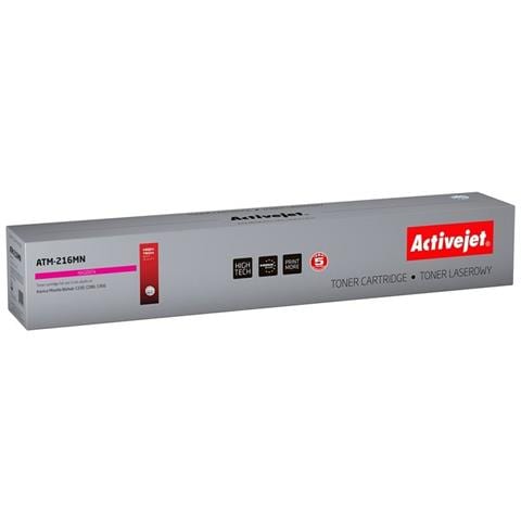 Activejet Atm-216mn Toner (sostituisce Konica Minolta Tn216m; Supreme; 26.000 Pagine; Rosso) - Foto 1