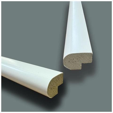 ***mega Stock Al Metro Lineare*** Toro Per Boiserie In Polimeri Polistrutturato 35x25 Bianca - Foto 1