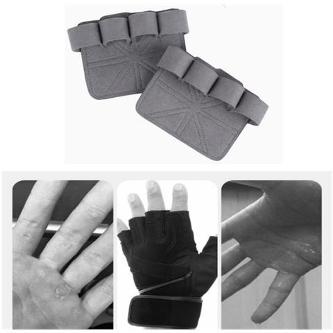 Guanti Protettivi Per Il Palmo Sportivo E Fitness Grey - Foto 1