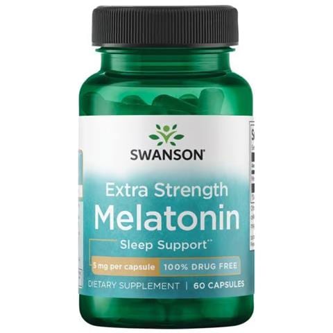 Melatonina Extra Strength 5 Mg 60 Capsule - Foto 1