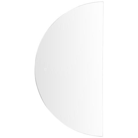 Specchio Da Bagno Con Luce Led Loue 60 Cm 120 Cm Argento - Foto 2