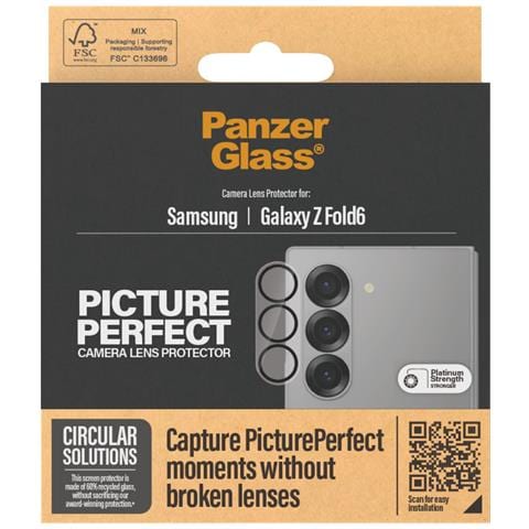 PG PP Lens Prot Samsung new Z Fold5 Pellicola proteggischermo trasparente 1 pz - Foto 4