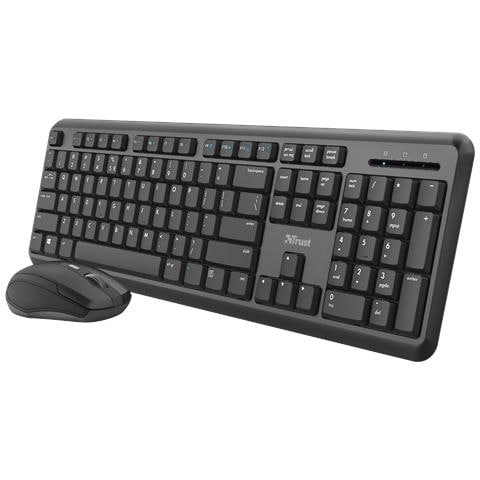 TKM-350 tastiera Mouse incluso Ufficio RF Wireless QWERTZ Tedesco Nero - Foto 8