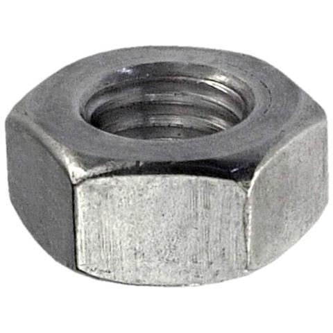 6 Dadi Esagonali In Acciaio Inox Mm. 8 - Foto 1