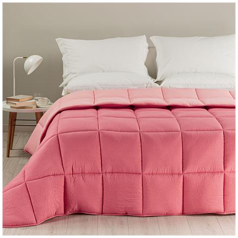 Trapunta Modern Pagoda In Microfibra Pagoda No Stiro Colore Rosa Misura Singolo - Foto 5