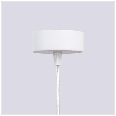 Sollux Lighting Lampada A Sospensione Lami 1 Bianco Sl.1686 - Moderno Lampada A Sospensione Bianco 125x8x8 Cm - Foto 8
