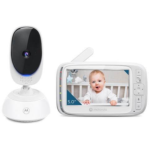 Baby Monitor  Vm75  Baby Monitor Per Unità Genitore Da 5 Pollici, Visione Notturna A Infrarossi, Zoom Digitale, Conversazione Bidirezionale E Ninne Nanne - Foto 2
