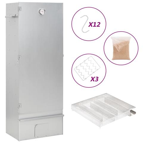 Forno Affumicatore BBQ Generatore Fumo Freddo Acciaio Zincato - Foto 1