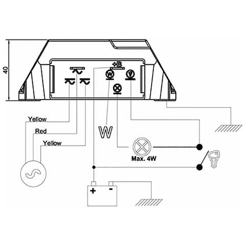 Regolatore Di Tensione Controfase Per Trattore Da 12v Compatibile Con Motori Diesel Acme E Ducati-vm - Foto 3