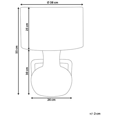 Lampada Da Tavolo Renard Corda Di Carta Naturale - Foto 7