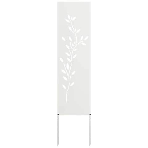 Pannello Decorativo da Giardino Altro Bianco 32 x 140 cm - Foto 1