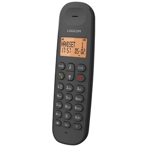 Telefono Cordless Vivavoce Iloa 350 Con Display Portata 300 M, Nero - Foto 2
