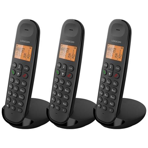 Telefono Cordless Vivavoce Iloa 350 Con Display Portata 300 M, Nero - Foto 1