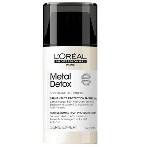 L'oreal Professionnel, Serie Expert Metal Detox, Trattamento In Crema Senza Risciacquo Per Capelli, Antimetallo, 100 Ml - Foto 1