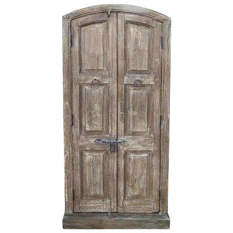 Armadio In Legno Fatto A Mano 90-100x37x170-195h Cm - Foto 2