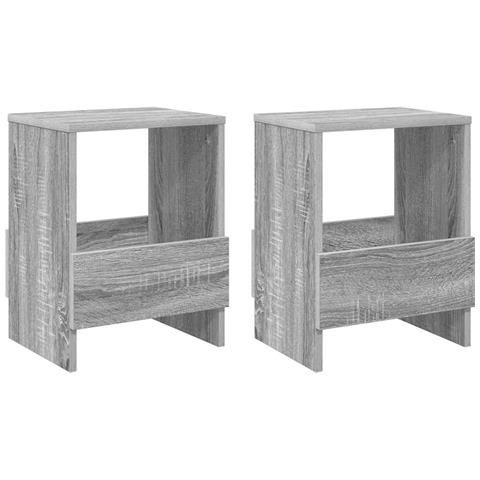 Scaffale per riviste 2 pcs Grigio Sonoma 35 x 30 x 45 cm - Foto 1