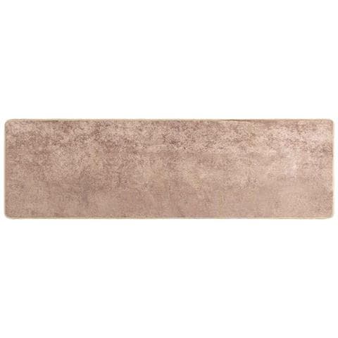 Runner Tappeto MARSA Sabbia 50 x 200 cm Poliestere e PVC - Foto 1