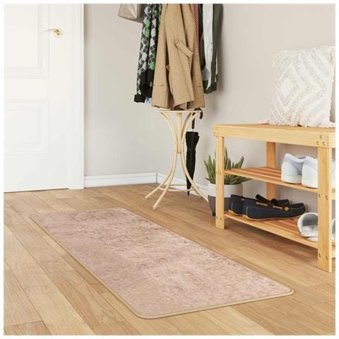 Runner Tappeto MARSA Sabbia 50 x 200 cm Poliestere e PVC - Foto 2