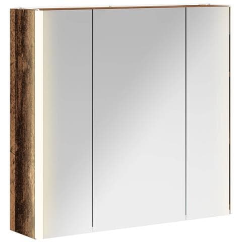 Mobiletto per specchio da bagno Legno vecchio - Foto 1
