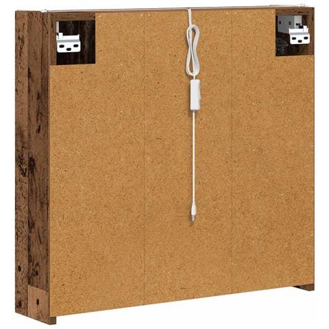Mobiletto per specchio da bagno Legno vecchio - Foto 9