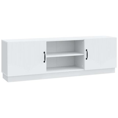 Mobile TV Bianco 150 x 31 x 47 cm Legno ingegnerizzato - Foto 1