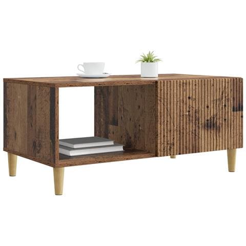 Tavolino da salotto Legno antico 90 x 50 x 40 cm - Foto 2