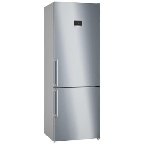 Serie 4 KGN497ICT frigorifero con congelatore Libera installazione 440 L Acciaio inox - Foto 1