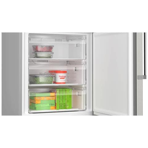 Serie 4 KGN497ICT frigorifero con congelatore Libera installazione 440 L Acciaio inox - Foto 5