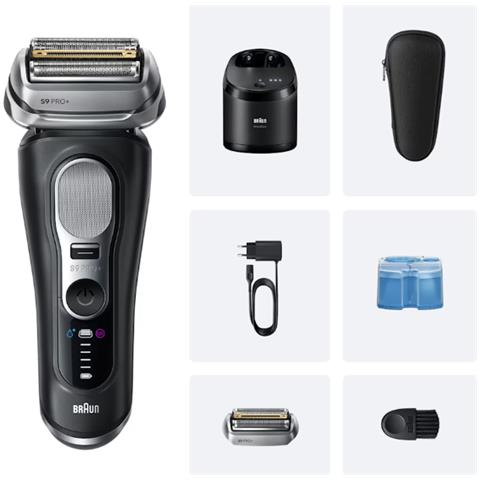 Series 9 Pro+ 9660CCPS Rasoio Trimmer Nero, Argento - Foto 3