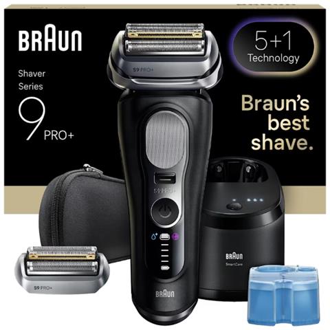 Series 9 Pro+ 9660CCPS Rasoio Trimmer Nero, Argento - Foto 1