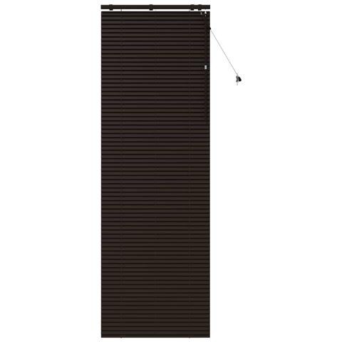 Tenda Veneziana Marrone Scuro 75 x 250 cm 35 mm - Foto 1