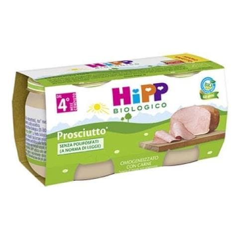 Hipp Bio Omogeneizzato Prosciutto 2 Pezzi da 80 g - Foto 1